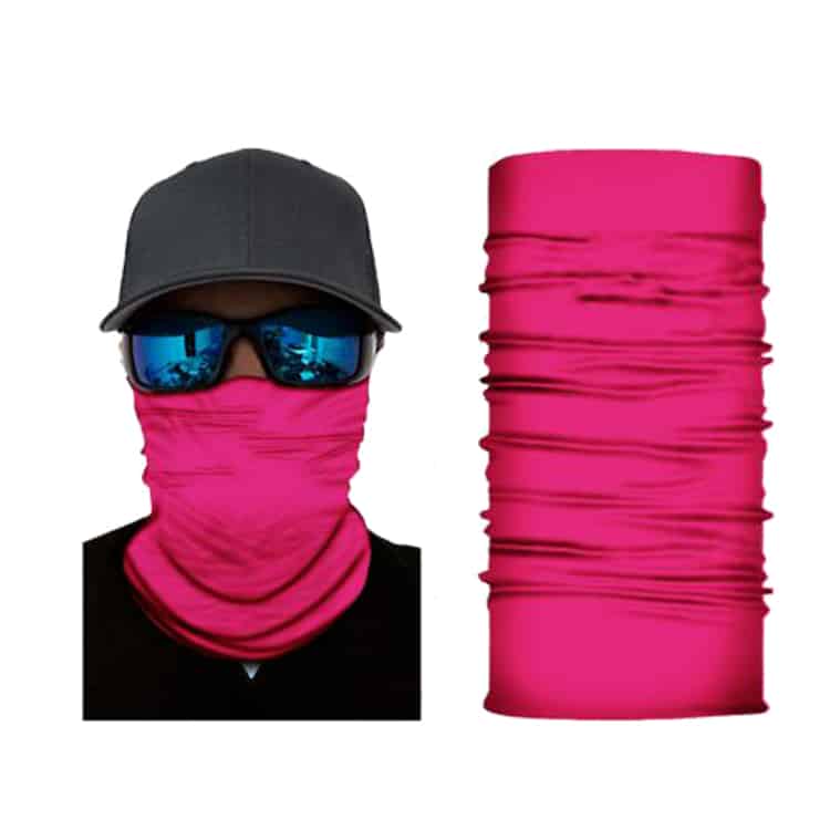 Neon Pink S335 - Fitted Neck Gaiter - Fishing Outlet