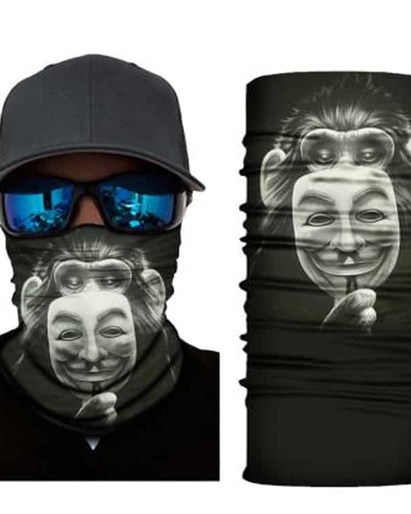 Anonymous Monkey S483 - Fitted Neck Gaiter