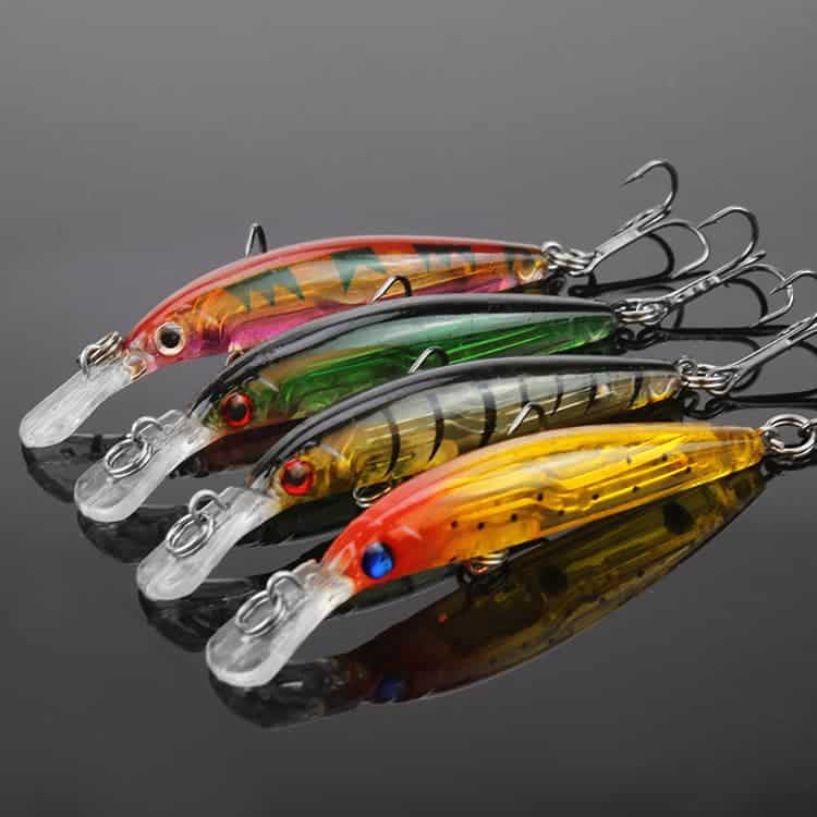 4pcs Hard Body Lure Pack 7cm - Fishing Outlet